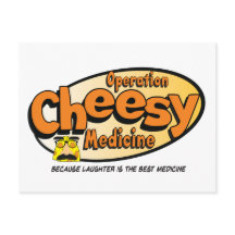 Operação Medicina Cheesy Cartão Postal Oficial