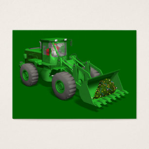 Operador Bulldozer Santa Claus