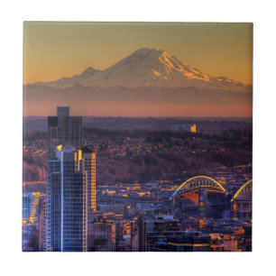 Opinião do centro de Seattle, futebol da