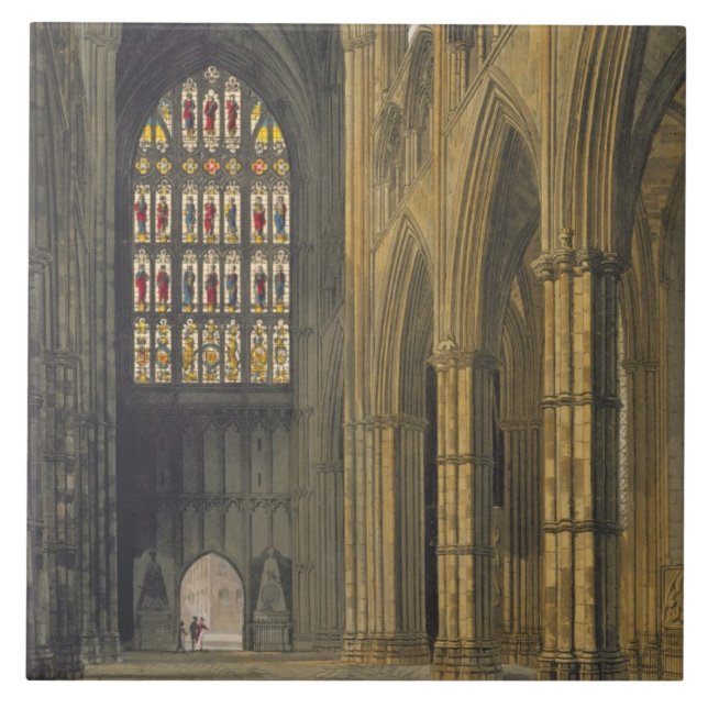 Opinião interior a abadia de Westminster que olha (Frente)