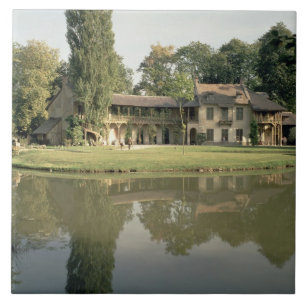 Opinião o pequeno Hameau, 1782-85 (foto)