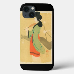Opinião uma mulher japonesa em ParisParis, France
