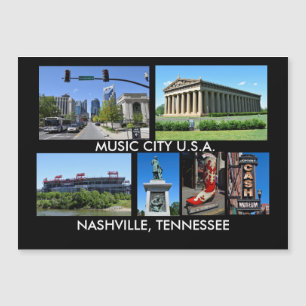 Opiniões do Cartão Magnético de Nashville Tennesse