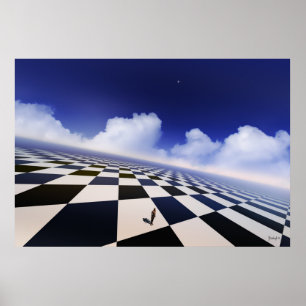 Opostos infinitos - impressão surreal