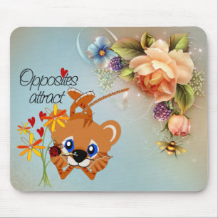Opposites Atrair Mousepad