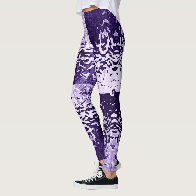 Opposites Attract Purple Leggings (Esquerda)