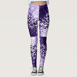 Opposites Attract Purple Leggings