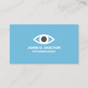 Optiamologista ou cartão de visita optometrista a