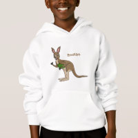 Óptica ilustração de canguru australiano feliz