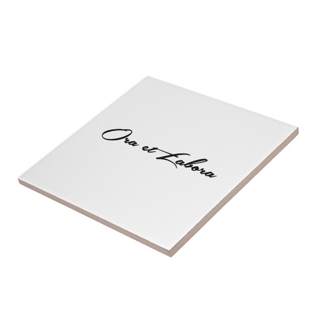 Ora e Labora (Lateral)