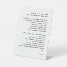 Oração à Paz pela Rua Francisco de Assis