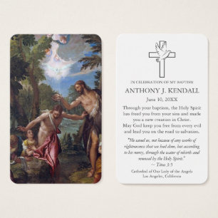 Oração Batismo   Batismo do Cristo