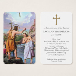 Oração Batismo | Batismo na Jordânia