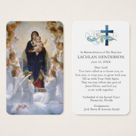 Oração Batismo | Virgem e Anjos