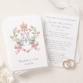 Oração Católica de Casamento Sob o Auspício de Mar