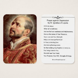 Oração contra a depressão St Ignatius Loyola