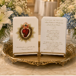 Oração de Casamento Católica do Sagrado Coração de