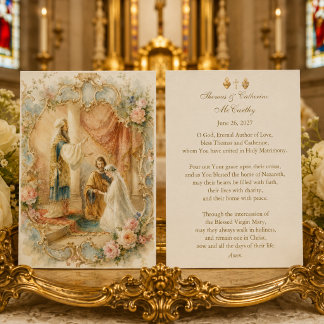 Oração de Casamento Tradicional Católica Maria Jos