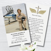 Oração de Foto de Funeral para Piloto Aviação Mode