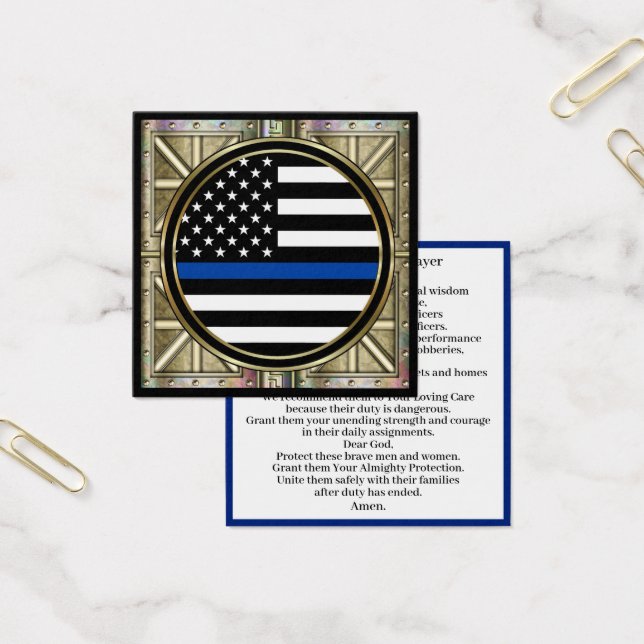 Oração de um policial (Escritótio)