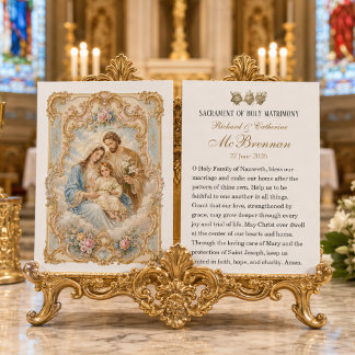 Oração do Casamento da Sagrada Família Matrimônio