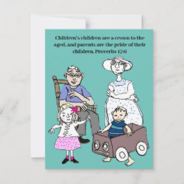 Oração e escritura para os avós