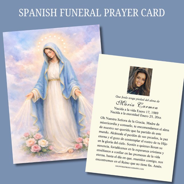 Oração Fúnebre Mãe Maria Memorare (Criador carregado)