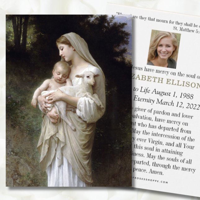 Oração Funeral Católica Virgem Maria Jesus (Criador carregado)