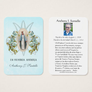 Oração Memorial da Virgem Católica Espanhola