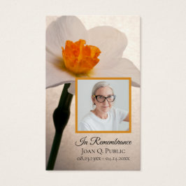 Oração Memorial do Primavera Funeral White Daffodi