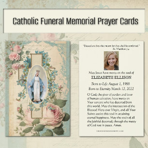 Oração Memorial Fúnebre Católica da Virgem Maria