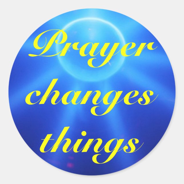 Oração muda adesivos (Frente)