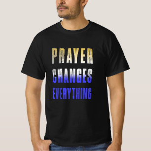 Oração muda tudo. Camiseta