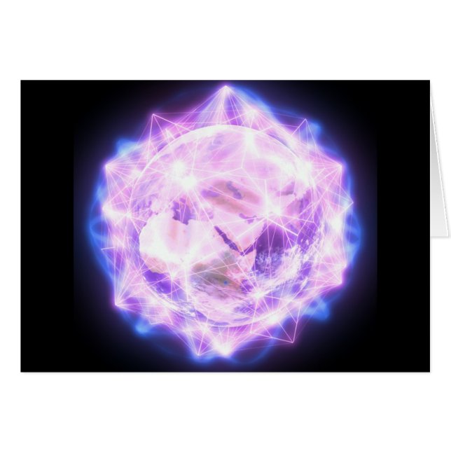 Oração para o cartão de Gaia (Frente Horizontal)