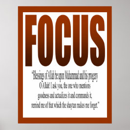 Oração para o Estudo da Poster