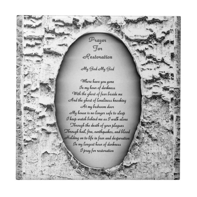 Oração Para Restauração (Frente)