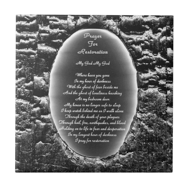 Oração Para Restauração (Frente)