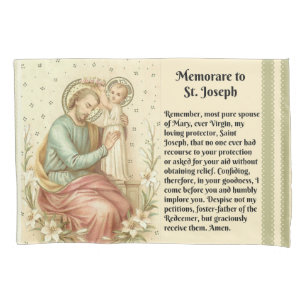 Oração St Joseph de Memorare & criança Jesus