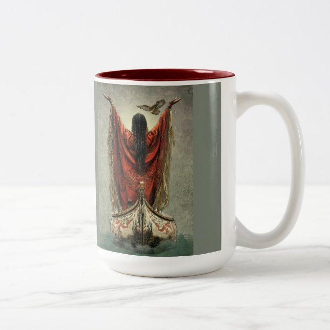 Oração - Xícara de café, taça, bebida (Direita)