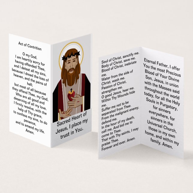 Orações católicas a Jesus (Interior e exterior)