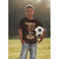 Orações Levantam Camiseta Cristã de Fé