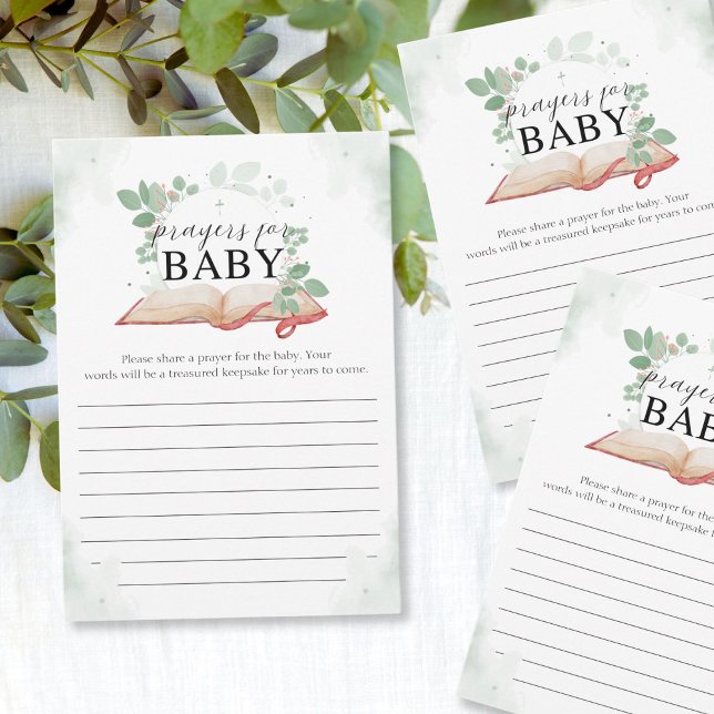 Orações Para Cartão De Bebê (Criador carregado)