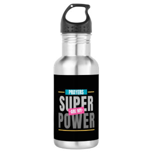 Orações São Minha Garrafa De Água Superpotente