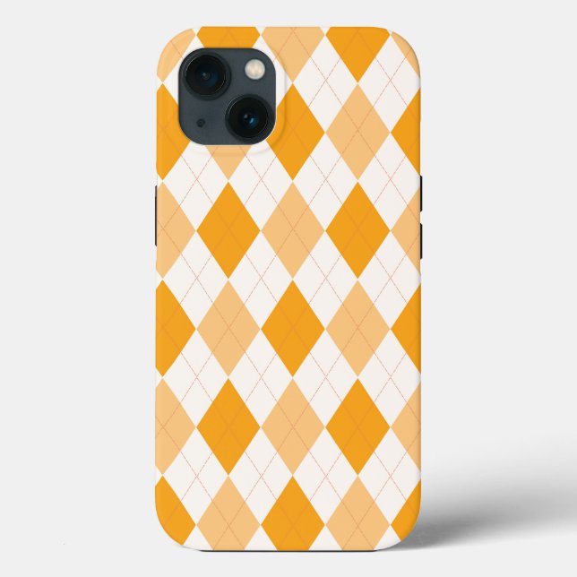Orange Argyle (Verso)
