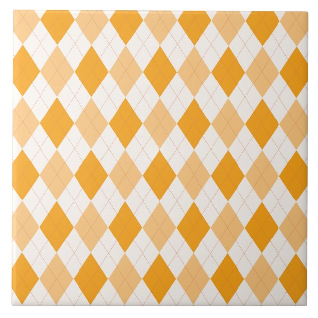 Orange Argyle (Frente)
