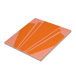 Orange Art Deco Design