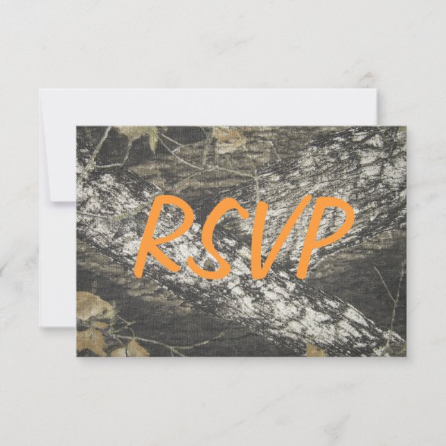 Orange Camo RSVP (Frente)