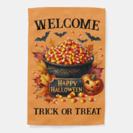 Orange Candy Corn Happy Halloween