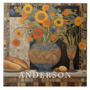 Orange Daisy Flower Vase Ainda Life