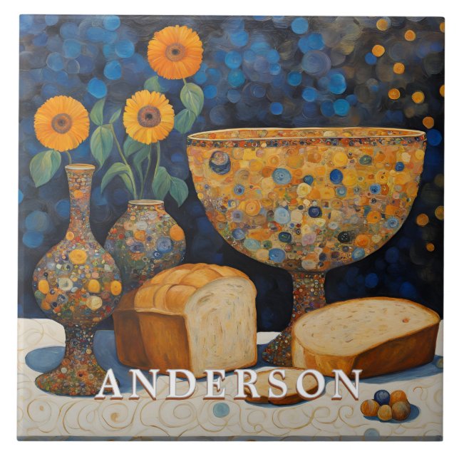 Orange Daisy Flower Vase Ainda Life (Frente)